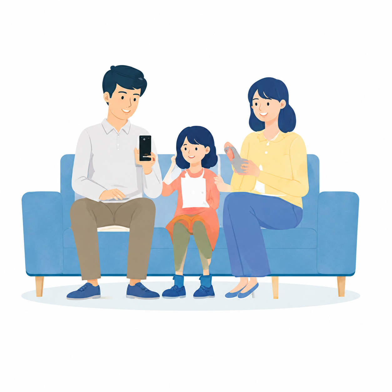 スマホもパソコンも家族みんなで快適